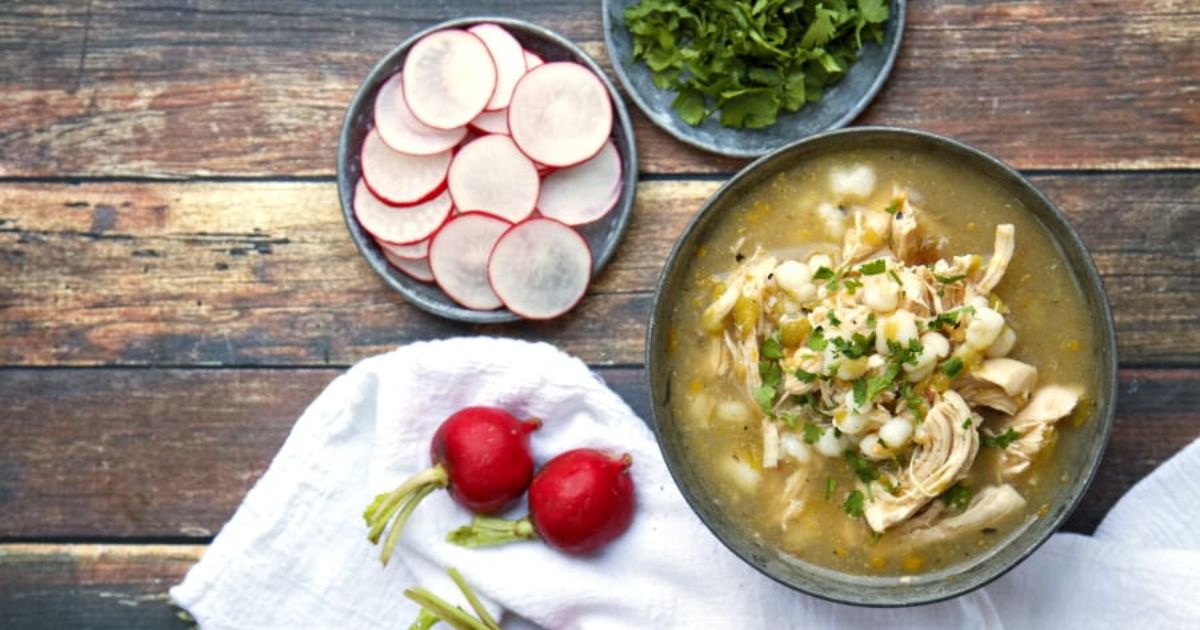 Easy Chicken Posole: Delicious Weeknight Stew with Hominy & Lime